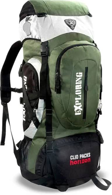 MOCHILA RESISTENTE 70L VIAGEM CAMPING TRILHA PESCA IMPERMEÁVEL (Verde)