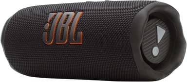 JBL Flip 7, altifalante Bluetooth portátil sem fios potente, bateria de 16h, resistente à água IP68, à prova de poeira e quedas, som Pro, AI Sound Boost, compatível com Auracast, preto