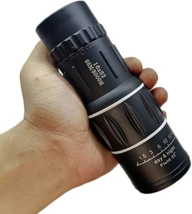 Generico Monculo Binculo Luneta Ttico Zoom 16x52 Foco Ajustvel Preto