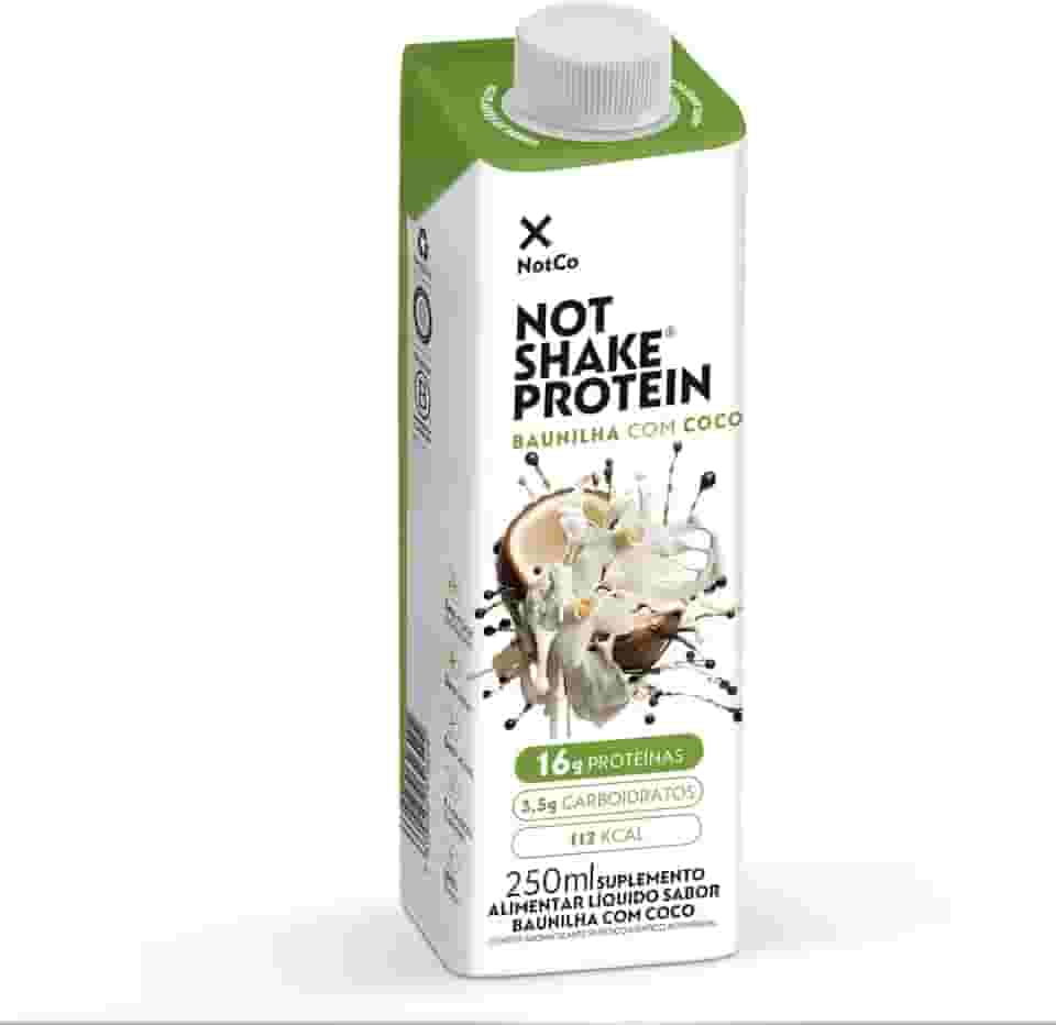 NOT SHAKE Protein Baunilha c/Coco 250ml