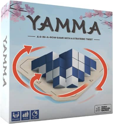 Yamma - Um jogo de estratégia abstrato 3D 4 em linha com um toque