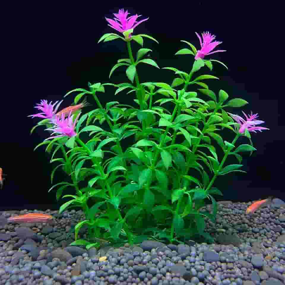 Planta Artificial Decorativa Para Aquário 11CM M415