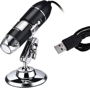 Microscópio Digital Usb Zoom 1600x Profissional Técnico Pc