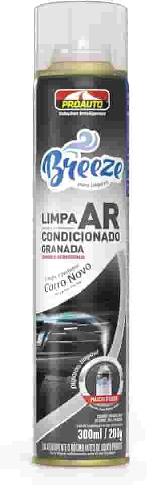 BREEZE Limpa Ar Condicionado Breeze Fragrância Carro Novo 300 ml