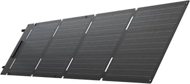 EF ECOFLOW 60W Painel Solar Portátil Célula Solar Tipo N Alta Eficiência Conversão 25% para Estações de Energia, Acampamento, Painel Solares Leve Dobrável e Pendurável, IP68 à Prova d'água