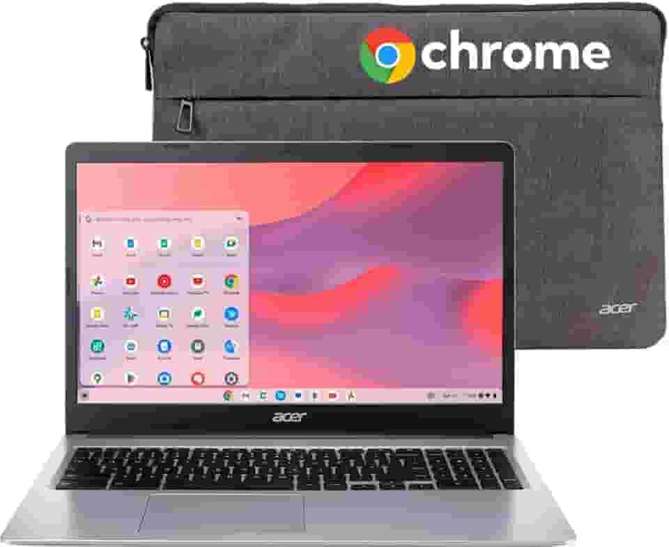 acer Notebook Chromebook 315 Para Estudantes E Empresas - Tela Hd De 15,6", Processador Intel Celeron Dual-Core, 4 Gb Ram, 64 Memória Emc, Bateria Com Duração Até 12,5 Horas, Wi-Fi, Bluetooth, Chrom