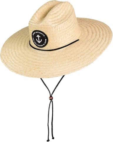 Chapéu De Palha Modelo Importado Trançado Surf Praiano Premium Masculino Feminino Surf Praia Saída Sol Verão Primavera Unissex Pierside Bambu Natural Piscina Aba Larga Redondo Original Proteção Solar