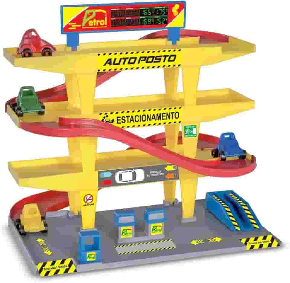 Nig Brinquedos Auto Posto de Combustível com Carrinhos