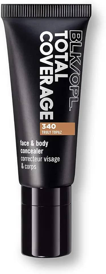 Corretivo para rosto e corpo BLK/OPL, cobertura máxima o dia todo com acabamento fosco - corretivo hidratante para imperfeições, cicatrizes, manchas escuras e manchas - Maquiagem resistente a manchas