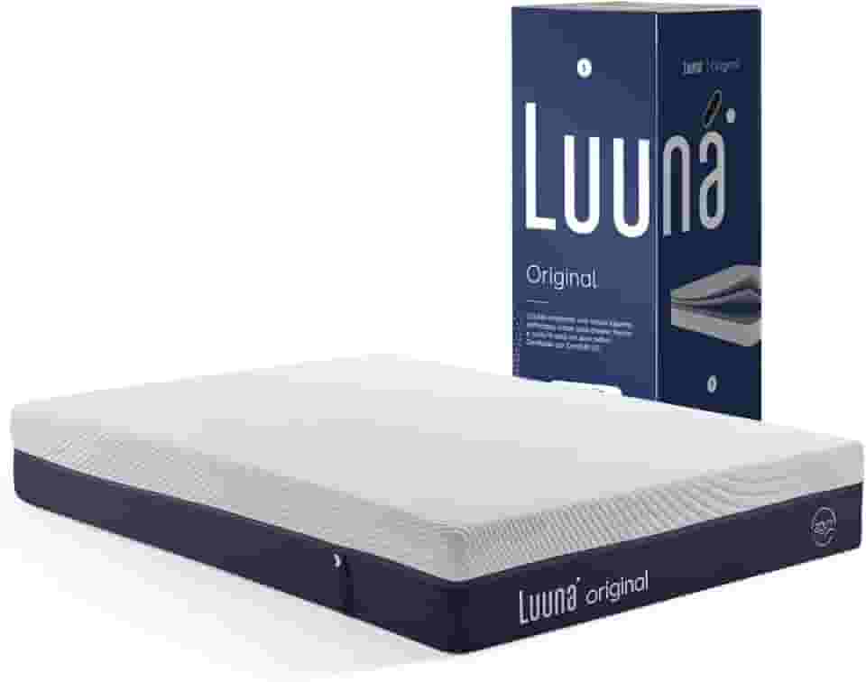 Colchão King, Luuna, Original Firme, Garantia 10 Anos, Suporte Adaptação, Bloqueio de Movimentos - 193x203cm