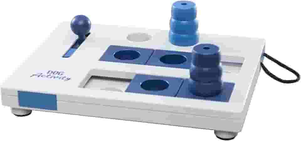TRIXIE Mini brinquedo de enriquecimento para cães, quebra-cabeça avançado de nível 3, jogo interativo de petiscos