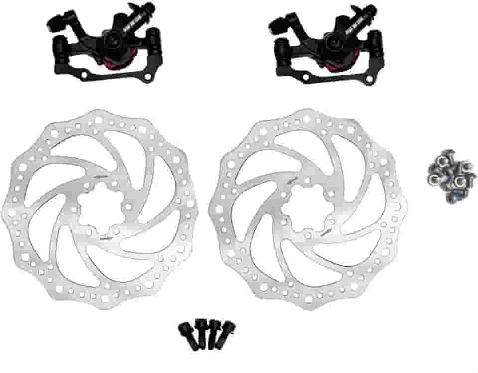 Par Freio a Disco Bicicleta Gts Mecânico Preto
