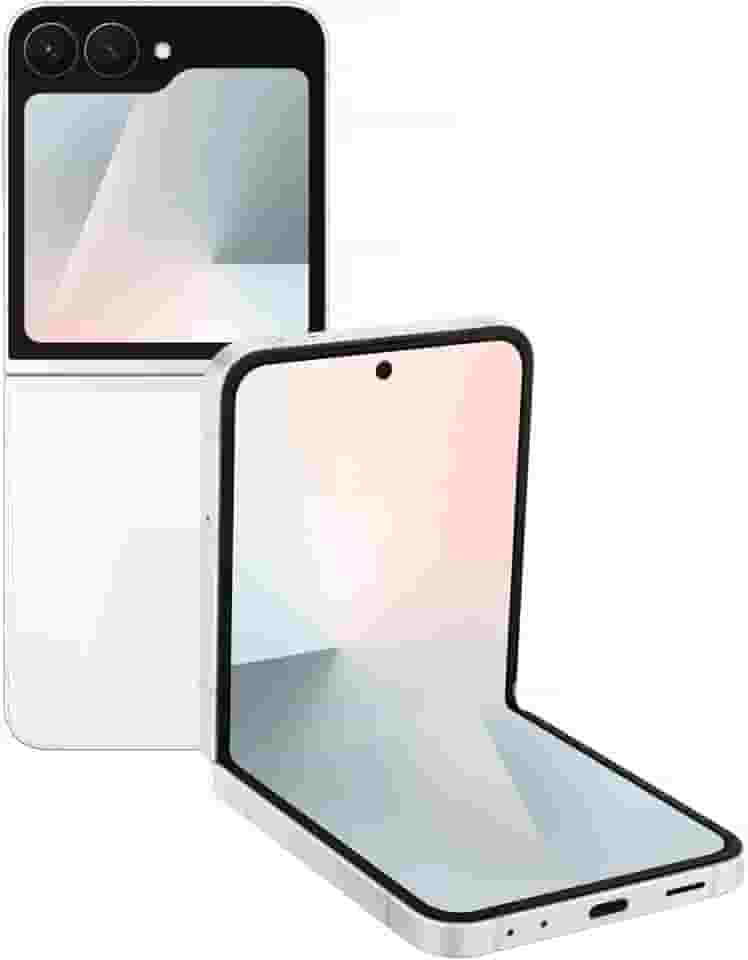 Samsung Galaxy Z Flip7 FE, 256GB 8GB RAM Tela 6,7", Galaxy AI - Branco