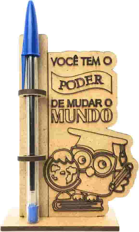 50 Porta Caneta Lembrancinha Presente Dia Dos Professores