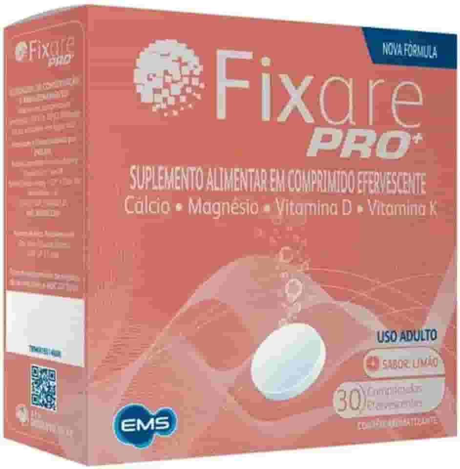Fixare Pro+ Efervescente c/30 Comprimidos Sabor Limão