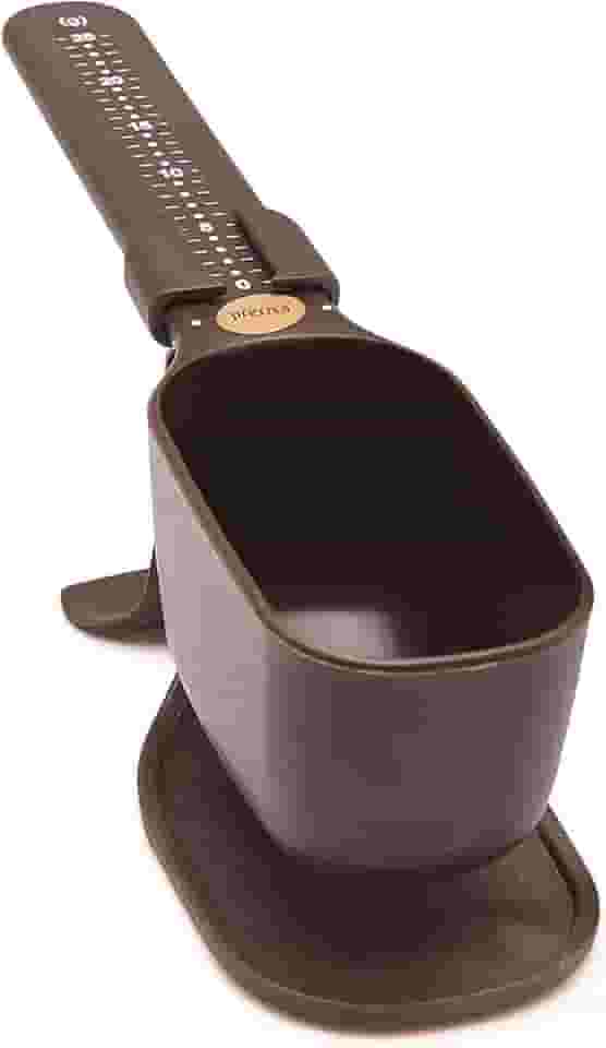 Balança Dose Certa Pressca – Colher Dosadora com Balança Manual (até 25 g) – Compacta, Precisa e Prática para Café, Grãos ou Pó - Cor: Marrom