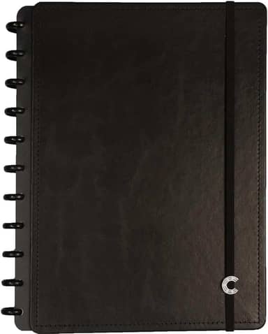 Caderno Inteligente, Grande, Black, 215x280mm, 80 Folhas