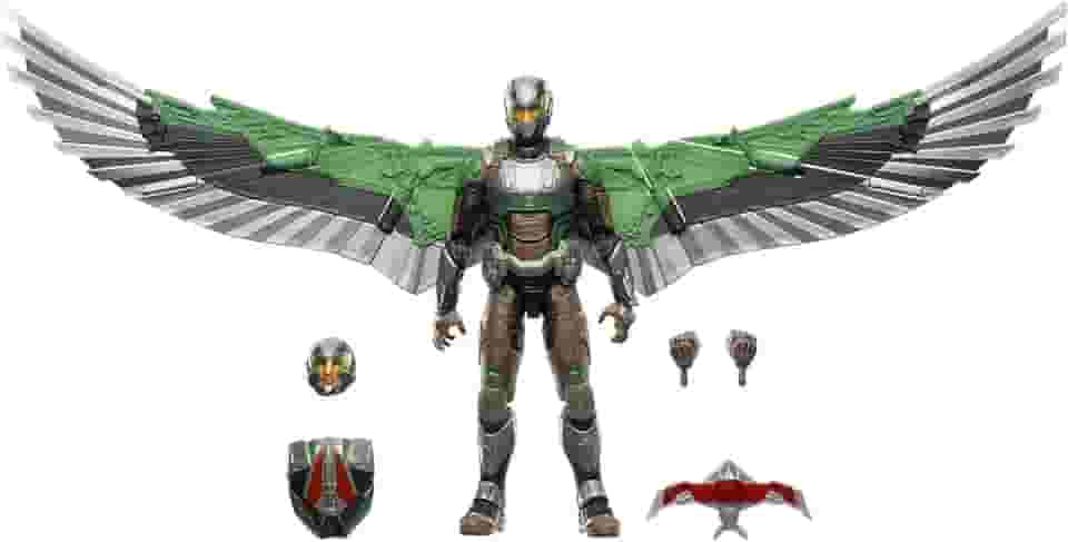 Marvel Legends Series, Marvel's Falcon, Captain America: Brave New World, figura de luxo de 15 cm