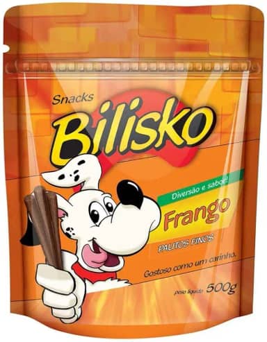 Bilisko Petisco Bifinho Sabor Frango Para Cães - 800G