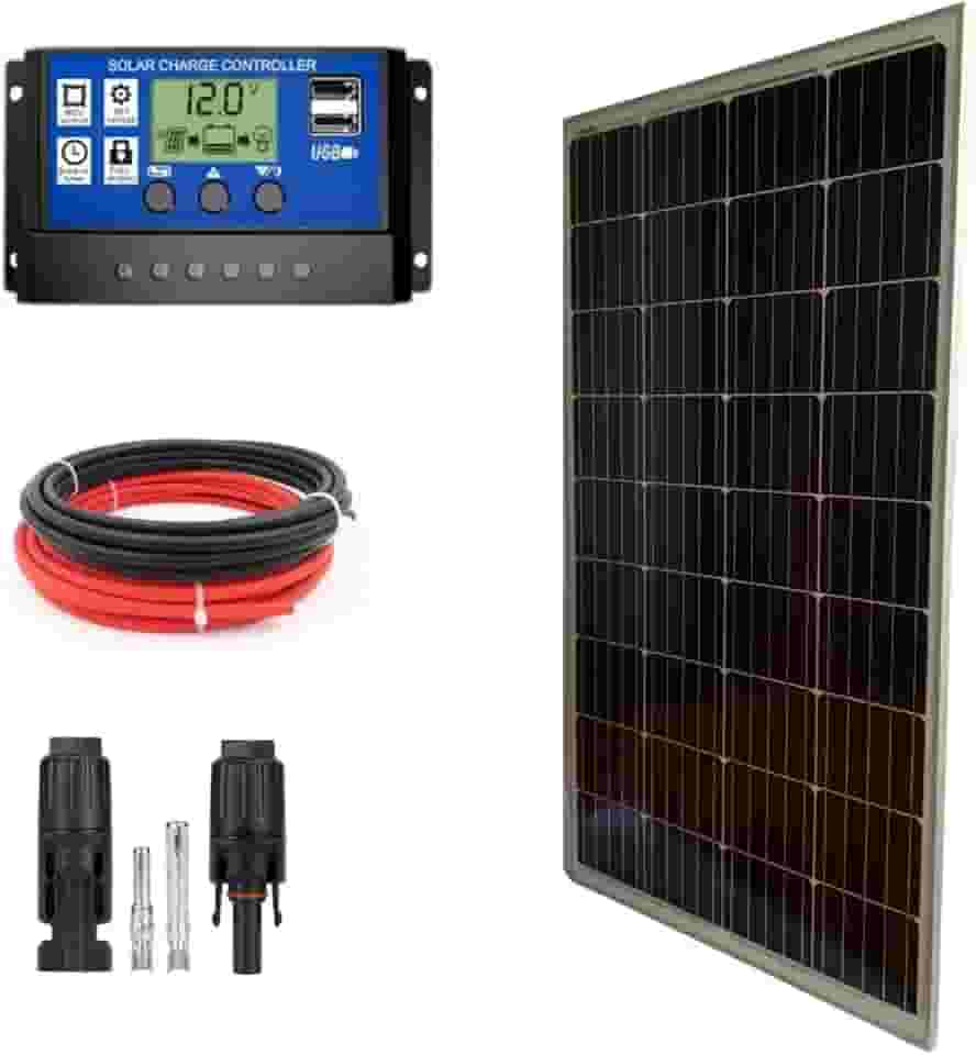 Kit Placa Fotovoltaica Solar Painel 150w Watts + Controlador 30a