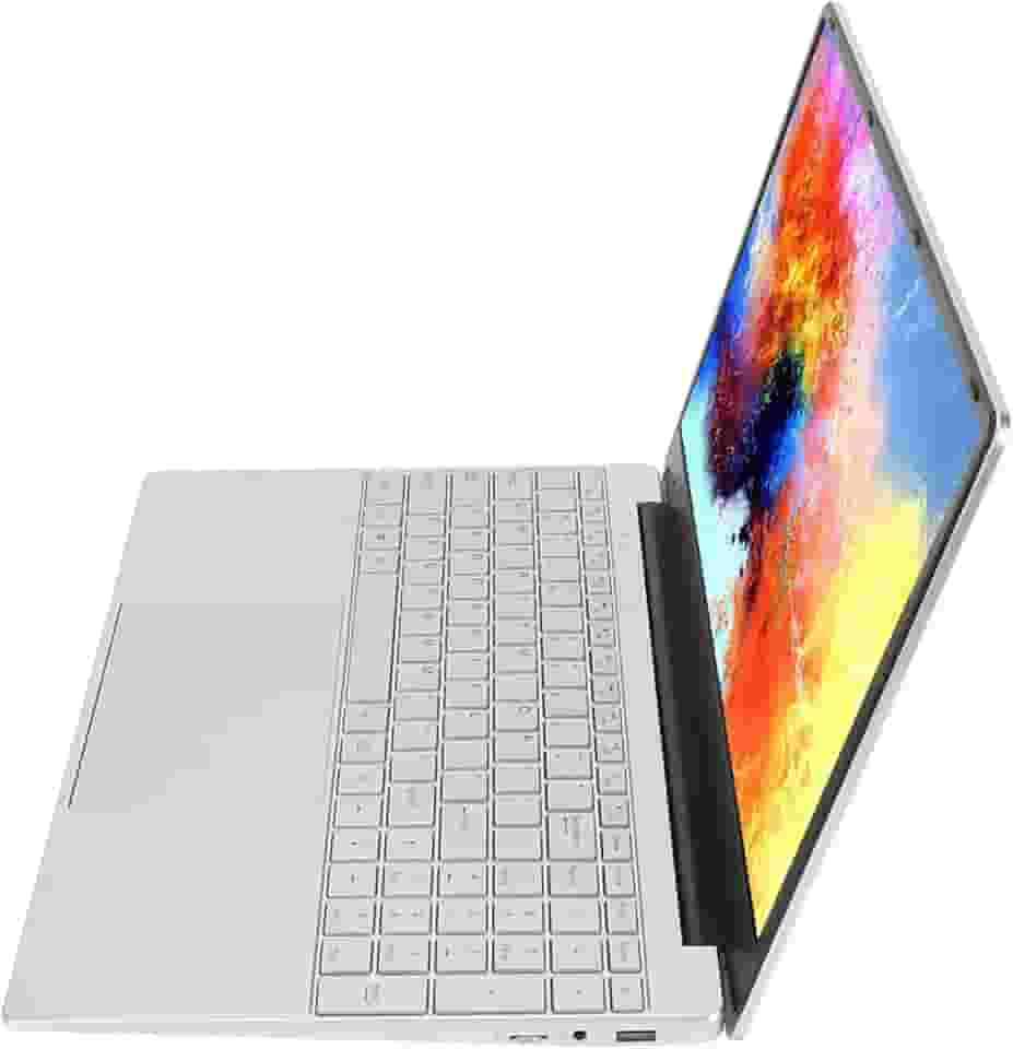 Notebook, Poderoso Processador de Notebook de 15,6 Polegadas, Bateria Ultrafina e Durável para o Trabalho Diário (12+256G Plugue UE)
