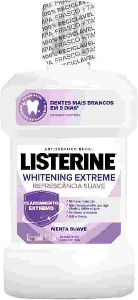 Listerine Whitening Extreme Enxaguante Bucal Clareador Dental,236ml