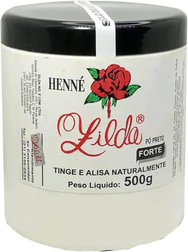 Henné Zilda Pó Forte 500g