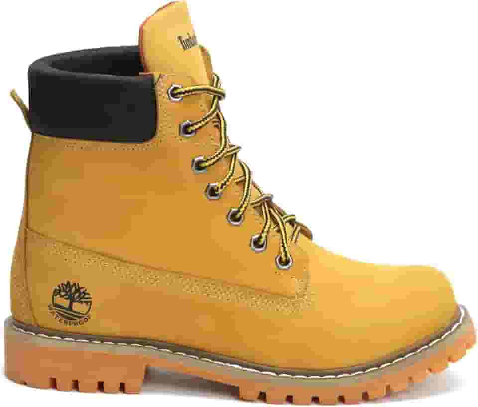 Bota Timberland inch 7 Waterproof Masculino, couro hidrofugado (Amarelo, BR, Adulto, Numérico, 44)