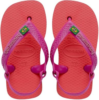 Baby Brasil Logo Coral/Rosa 21