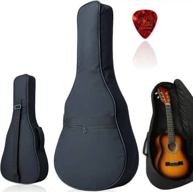 Capa Preta para Cavaquinho e Ukulele Concert Acolchoada Impermeável Profissional Resistente Espuma Reforçada Bolsa Bag Luxo com Alça Mochila Proteção Instrumento Musical