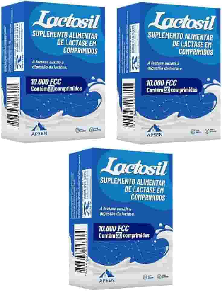 Lactosil Lactase 10.000 FCC (Kit 3x30 Comprimidos)