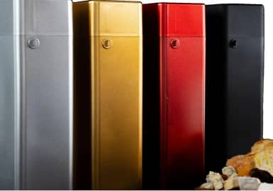 Porta Case De Vinho Espumante Para Presentear Embalagem Premium de Luxo C/Trava e Alça (VERMELHO BRILHANTE)