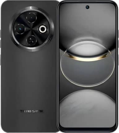 Smartphone Tecno SPARK 30C 4G 128B+4 G81 50 MP Câmera with 5000mAh Battery Black