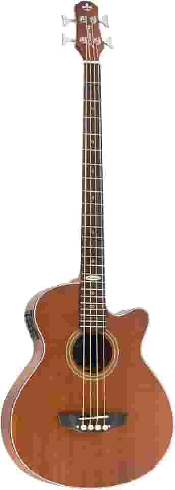 Baixolão Strinberg Sb240c Mgs Baixo Elétrico 4 Cordas Mogno