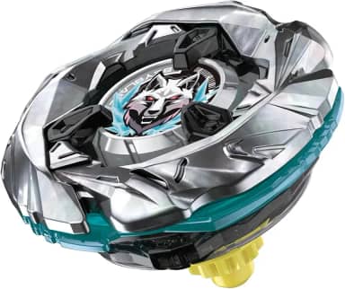Beyblade X UX-08 Starter Silver Wolf 3-80FB - TAKARA TOMY - Brinquedo Giratório de Topo Giratório - Metal Prata - Adulto
