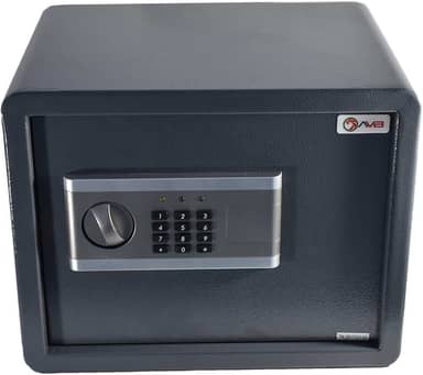 AVB, Cofre Parede Armas Curtas Fechadura Eletrônica Chave 38x30x30cm AVB E30DA