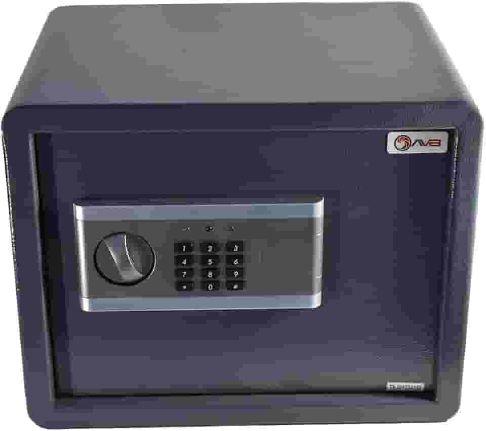 AVB, Cofre Parede Armas Curtas Fechadura Eletrônica Chave 38x30x30cm AVB E30DA