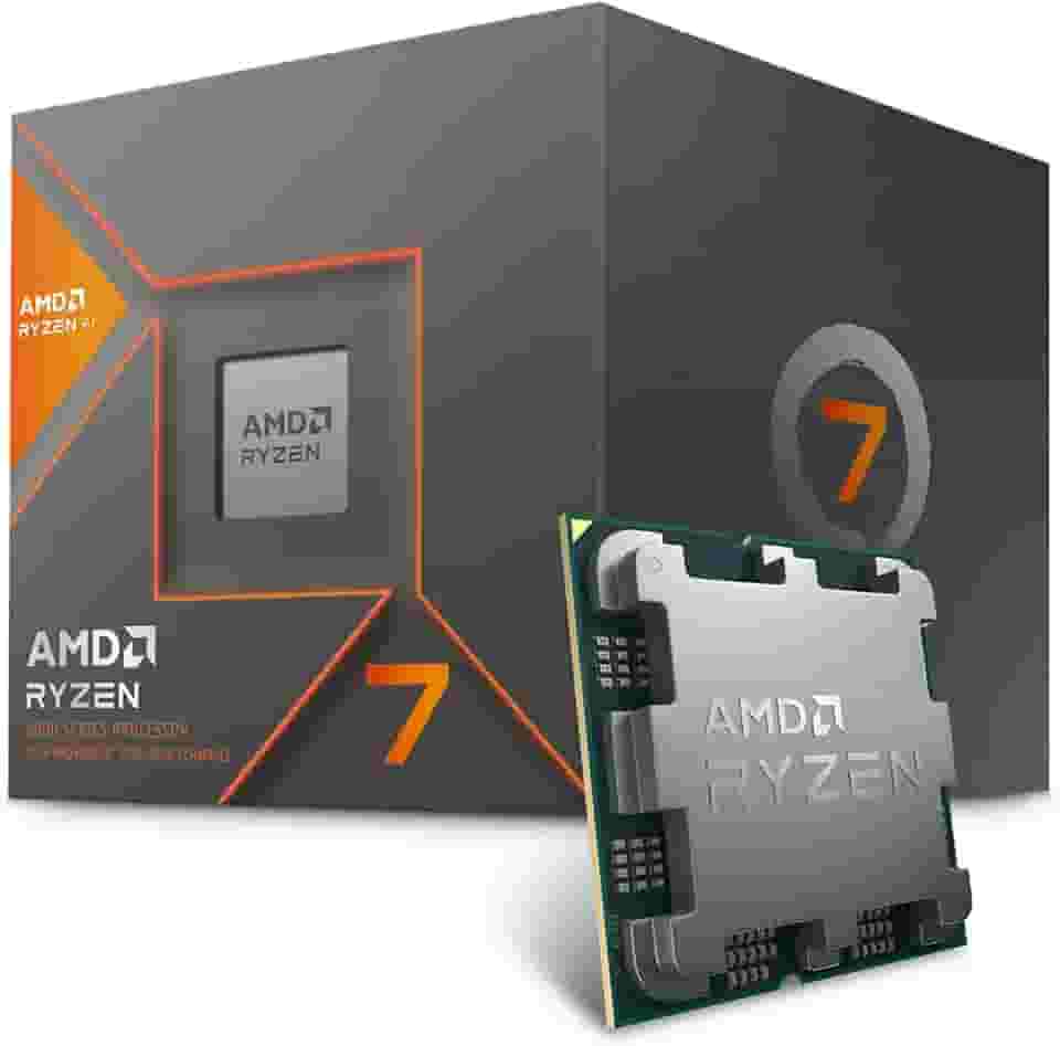 Processador AMD Ryzen 7 8700G Box (AM5/8 Cores/16 Threads/5.1GHz/24MB Cache/AMD Radeon/AMD Ryzen AI/Sem Cooler)