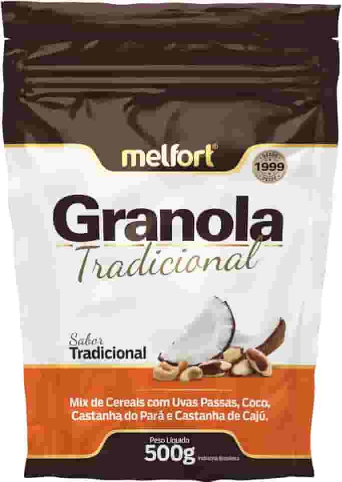 Granola Tradicional 500 Gramas a melhor do Brasil