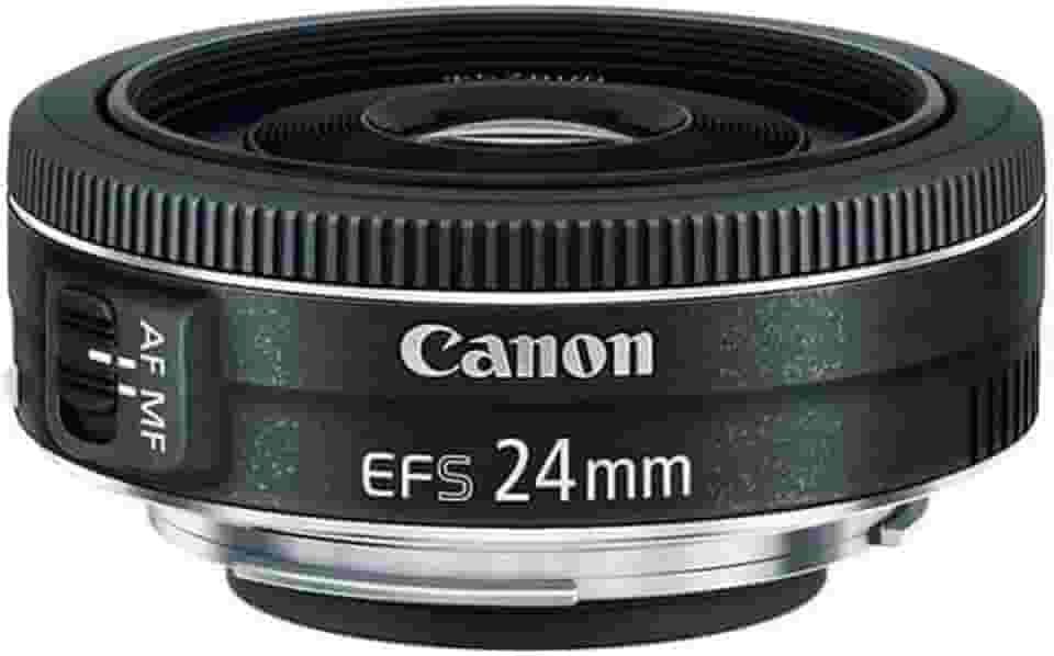 Canon EF-S 24mm f/2.8 STM Lente, Preta