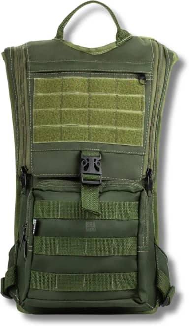 Mochila Térmica de Hidratação 3L com Sistema de Ventilação Mesh, Ripstop Resinado, Espaço para Acessórios, Manta Térmica Removível, Ajustes de Peito e Abdominal