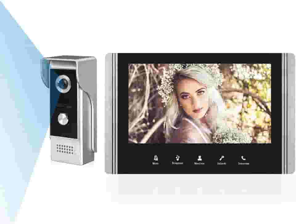 Interfone com Camera, Com Visão Noturna, Video Porteiro, Porteiro Eletronico com Camera, Video Porteiro Inteligente, Campainha com Camera, Video Porteiro Residencial, Tela de 7 Polegadas