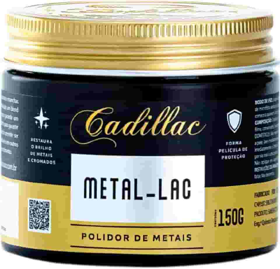 POLIDOR DE METAIS METAL-LAC REMOVEDOR DE OXIDAÇÃO 150 G CADILLAC