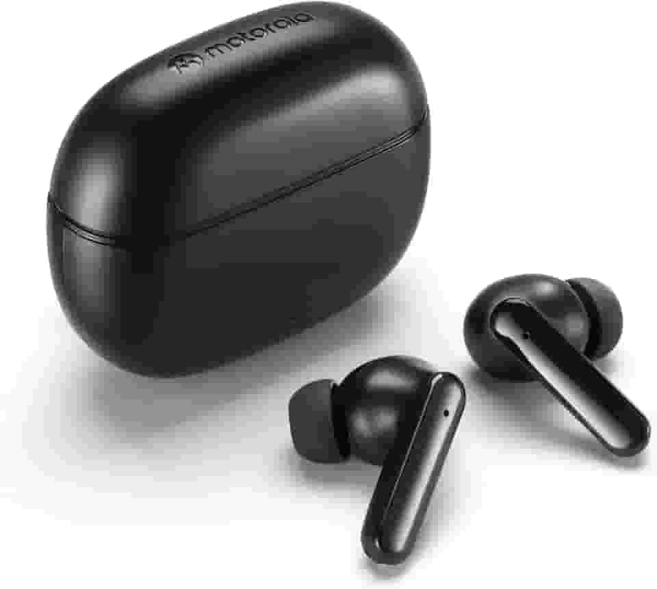 Motorola, Moto Buds 125, Fone de Ouvido Bluetooth, Preto