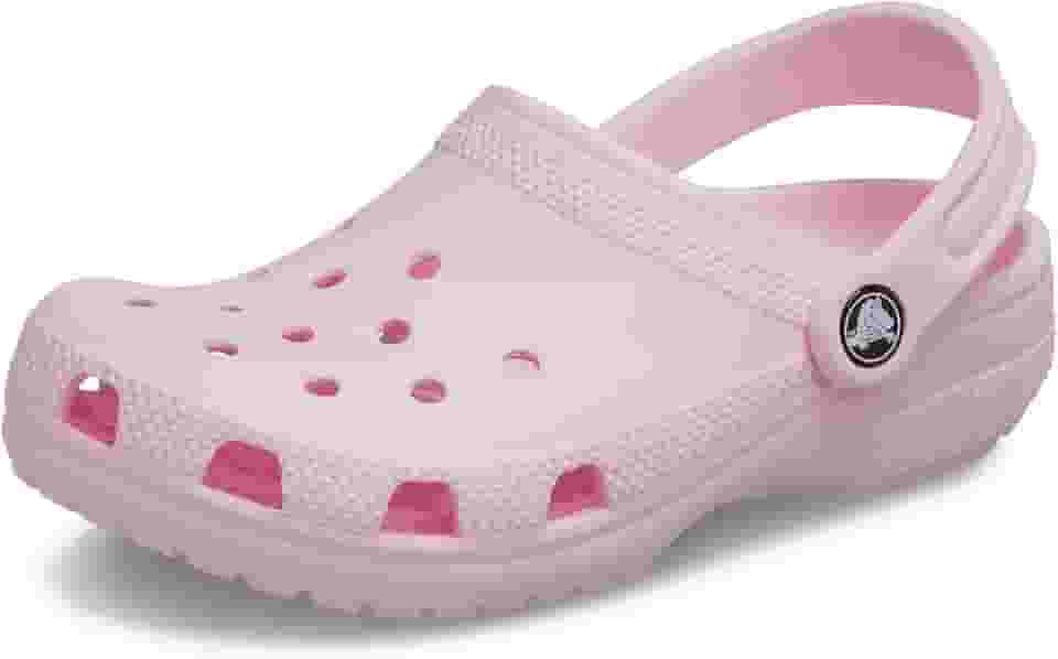 Sandália crocs classic clog kids pink milk
