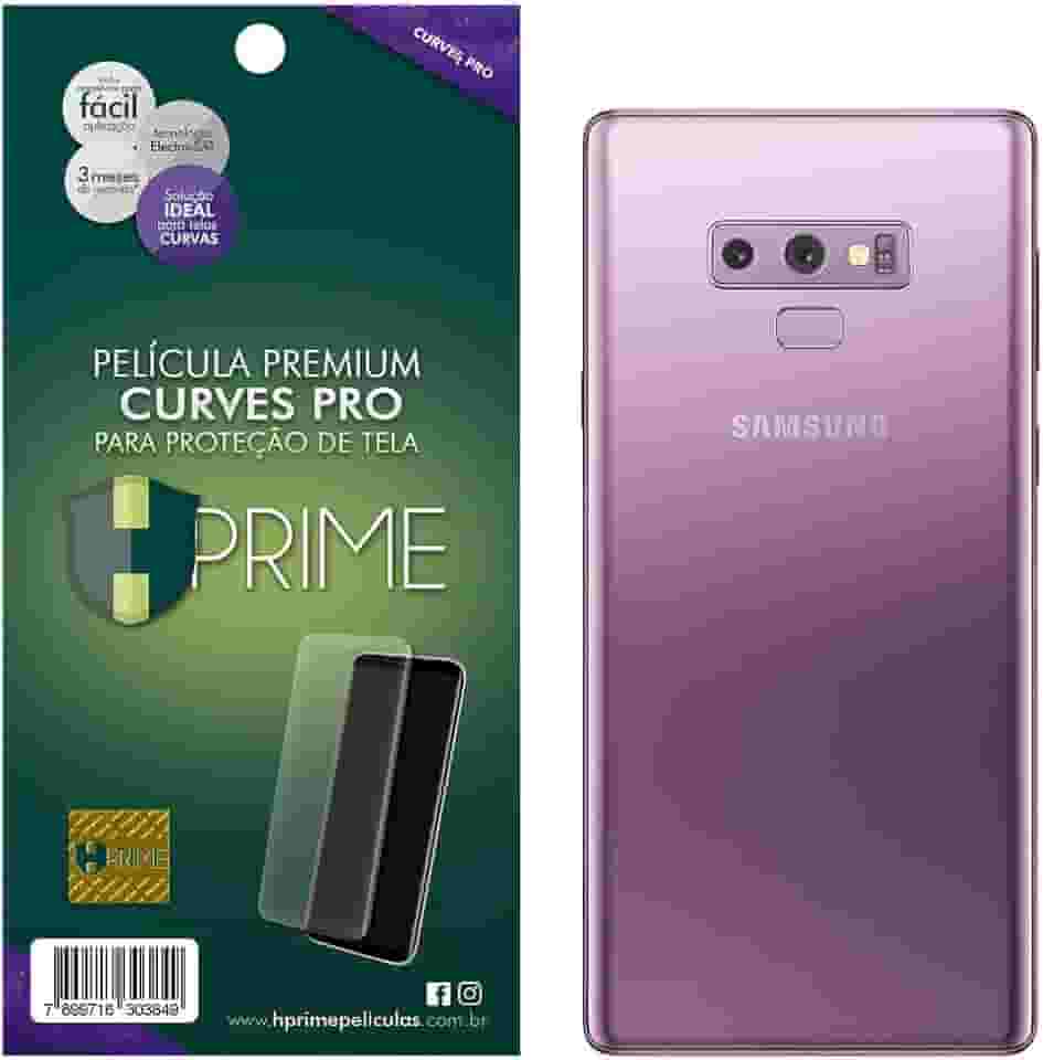 Pelicula Curves Pro para Samsung Galaxy Note 9 - VERSO, HPrime, Película Protetora de Tela para Celular, Transparente