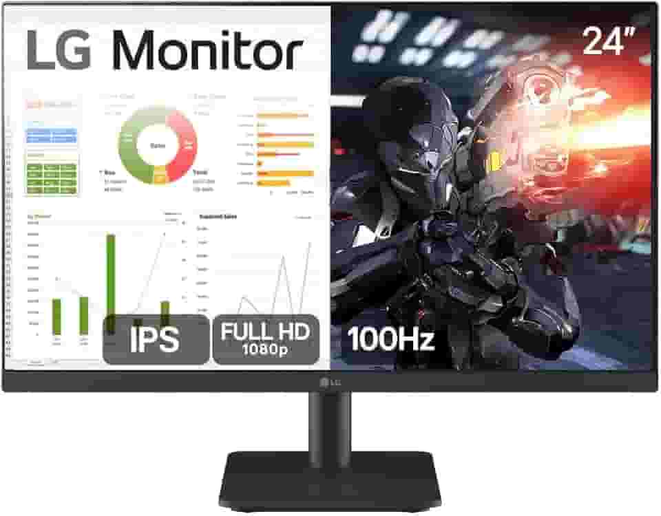 Monitor PC Gamer LG 24MS500 24' IPS 100Hz Full HD HDMI 2x