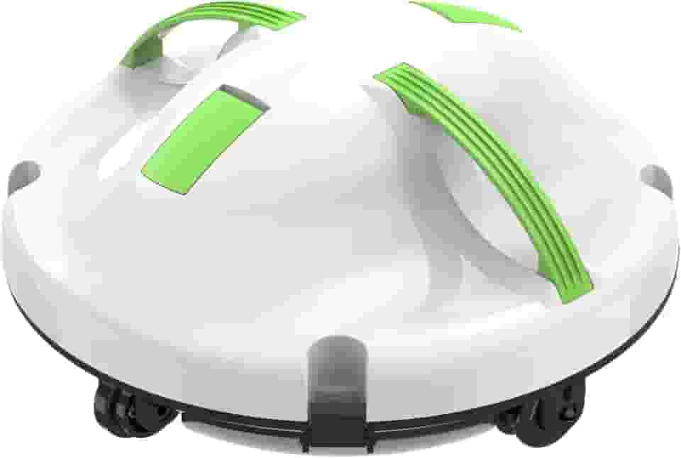 Limpador de piscina robótico sem fio 2025 - Aspirador automático de piscina de 120 minutos para piscinas acima do solo e piscinas planas de até 1000 m², limpador de piscina robô com