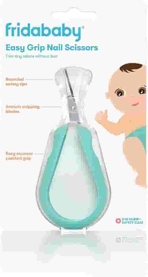 Frida Baby Tesoura De Unhas Easy Grip Da Itens Essenciais De Cuidados Para Unhas De Bebês Recém-Nascidos