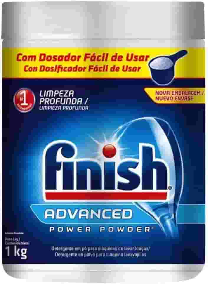 Finish Advanced Detergente Em Pó Para Lava Louças 1Kg